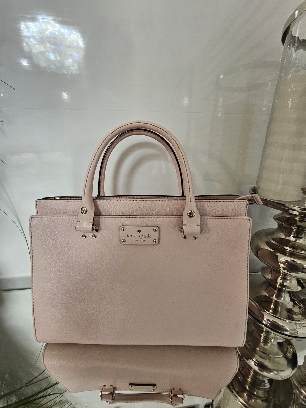 kate spade Durham  Pink Leather Tote